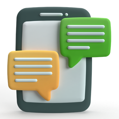 Conversation  3D Icon