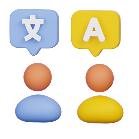 Conversation  3D Icon