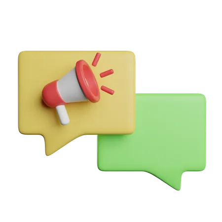 Conversation  3D Icon