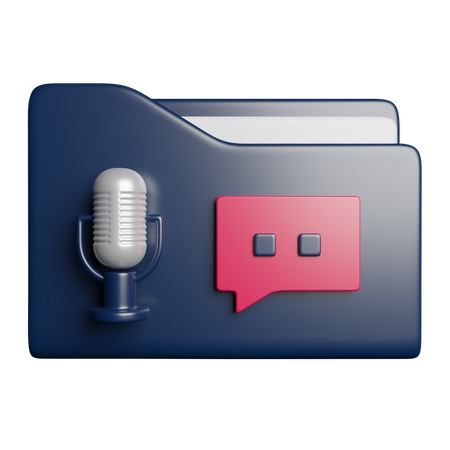 Conversation  3D Icon