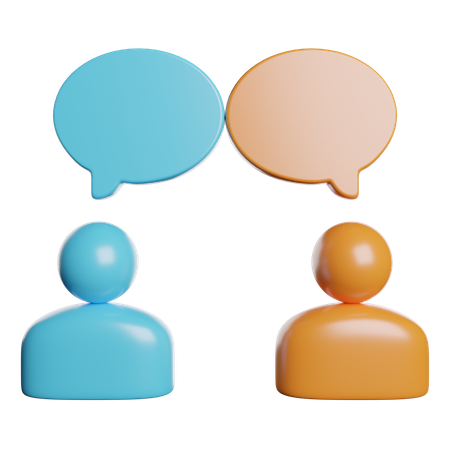 Conversation  3D Icon
