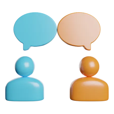 Conversation  3D Icon