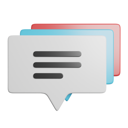 Conversation  3D Icon