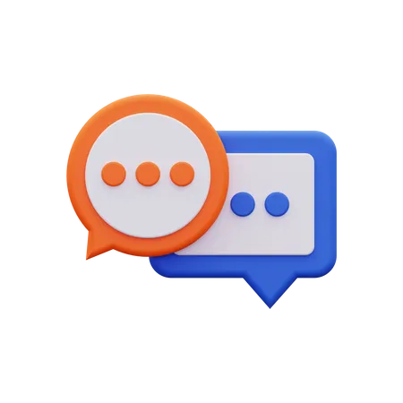 Conversation  3D Icon