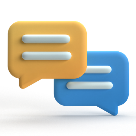 Conversation  3D Icon