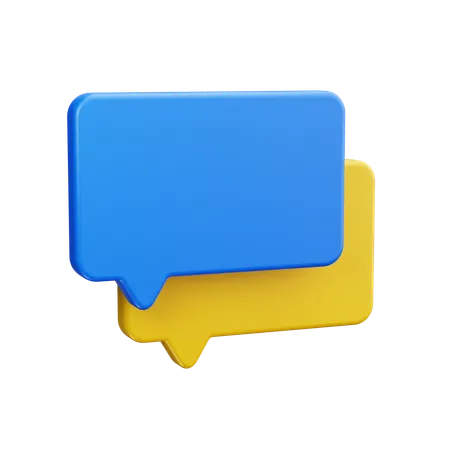 Conversation  3D Icon