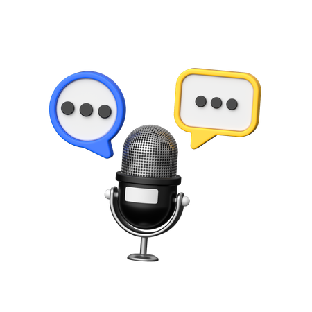 Conversation  3D Icon