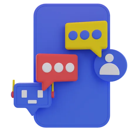 Conversation  3D Icon