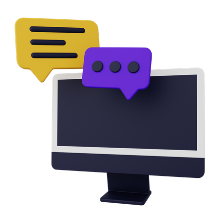 Conversation  3D Icon