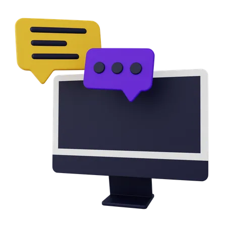 Conversation  3D Icon