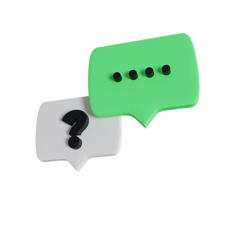 Conversation  3D Icon