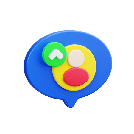 Conversation d'affaires  3D Icon