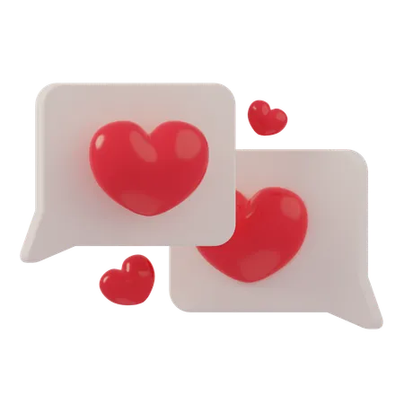 Parler d'amour  3D Icon