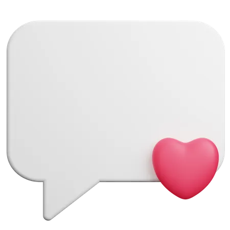 Parler d'amour  3D Icon