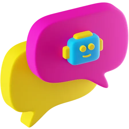 Conversation Partner  3D Icon