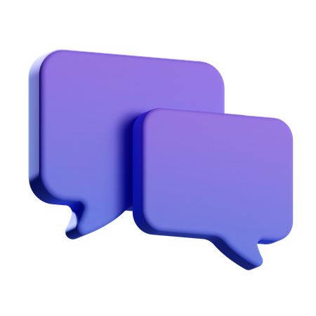 Conversations  3D Icon