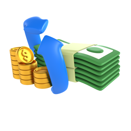 Conversión de dinero  3D Icon