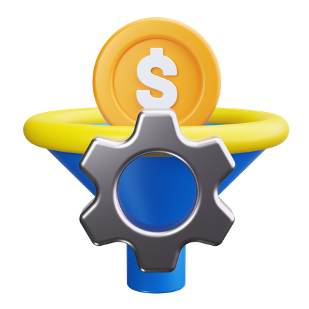 Conversion financière  3D Icon