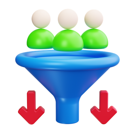 Conversion Rate  3D Icon