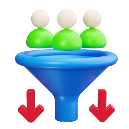 Conversion Rate  3D Icon