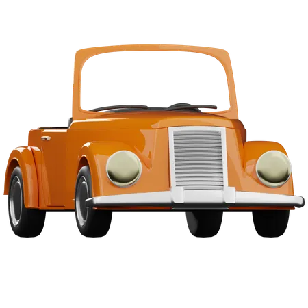 Convertible Car  3D Icon