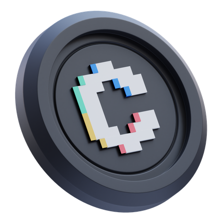 Logo Crypto CVX de Convex Finance  3D Icon