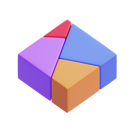 Convex Treemap  3D Icon