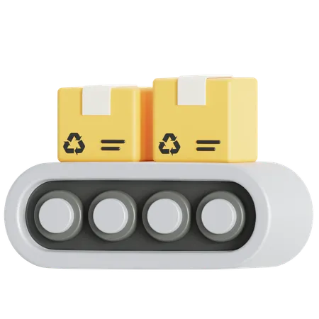 Conveyor belt  3D Icon