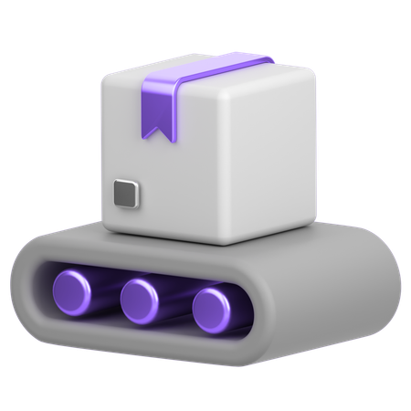 Conveyor Belt  3D Icon