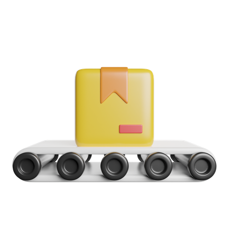 コンベアベルト  3D Icon
