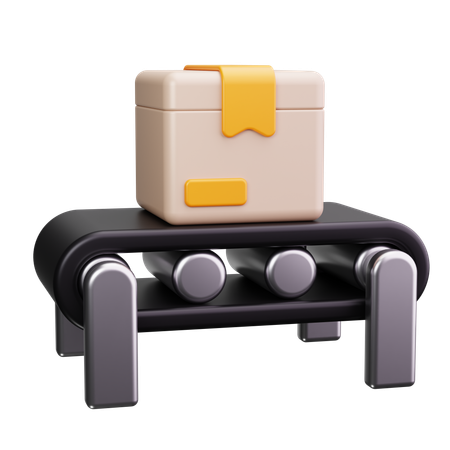 Conveyor Belt  3D Icon