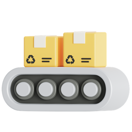 Conveyor belt  3D Icon