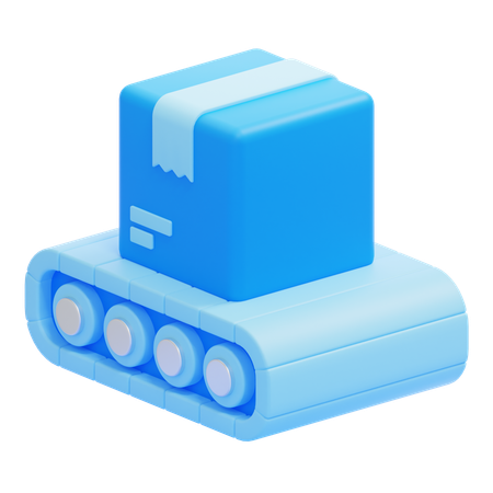 Conveyor Belt  3D Icon