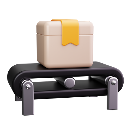 Conveyor Belt  3D Icon