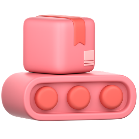 Conveyor Belt  3D Icon