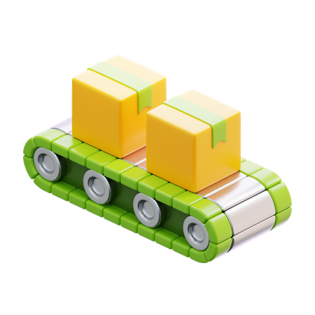 CONVEYOR BELT  3D Icon