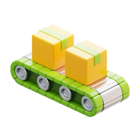 CONVEYOR BELT  3D Icon