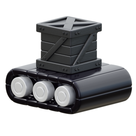 Conveyor Belt  3D Icon