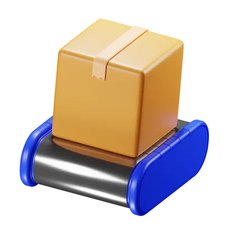 Conveyor Belt  3D Icon