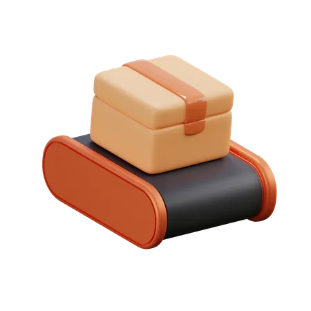 Conveyor Belt  3D Icon