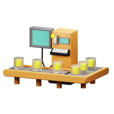 Conveyor Belt  3D Icon