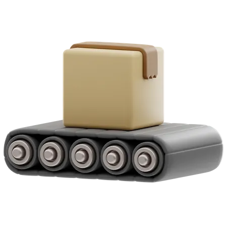 Conveyor Belt  3D Icon