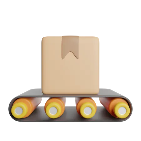 Conveyor Belt  3D Icon