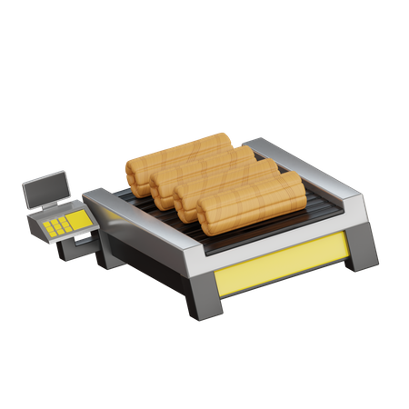 Conveyor Belt  3D Icon