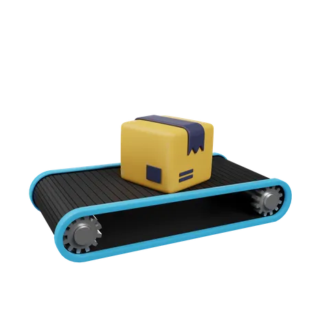 Conveyor Belt  3D Icon