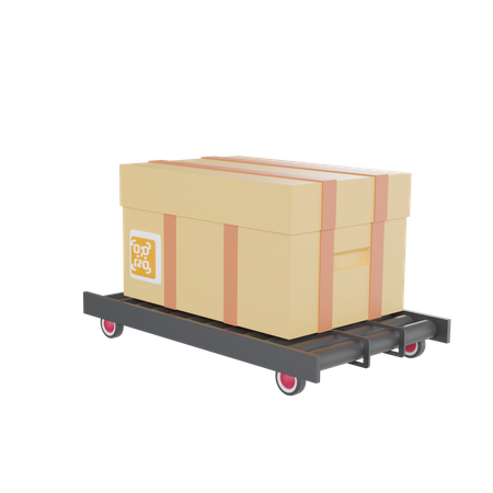 Conveyor Belt  3D Icon