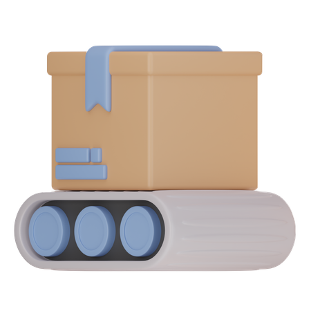 Conveyor Belt  3D Icon
