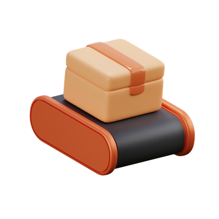 Conveyor Belt  3D Icon