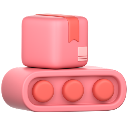 Conveyor Belt  3D Icon