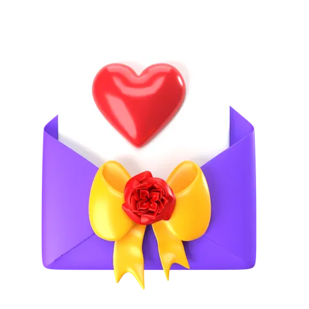 Convite de casamento  3D Icon